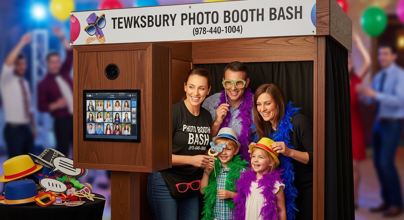 Photo Booth For Wedding Reception in Tewksbury, MA