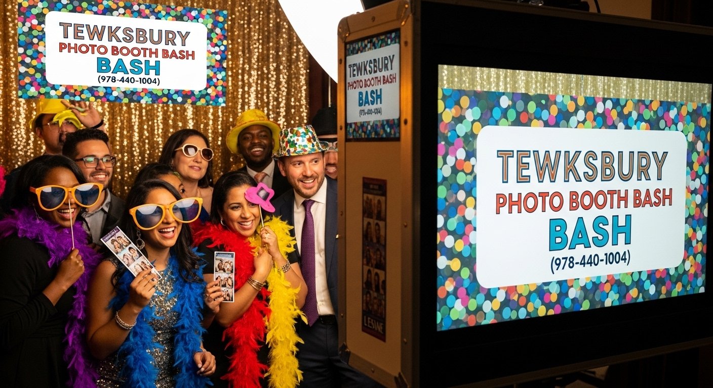 Trade Show Photo Booth Rental setup
